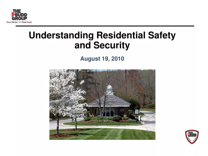 understanding residential safety and security august 19 2010