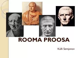 rooma proosa k lli semjonov