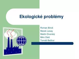 ekologick probl my