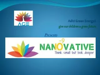 Aditi Green EnergyZ give our children a green future