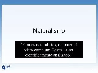naturalismo