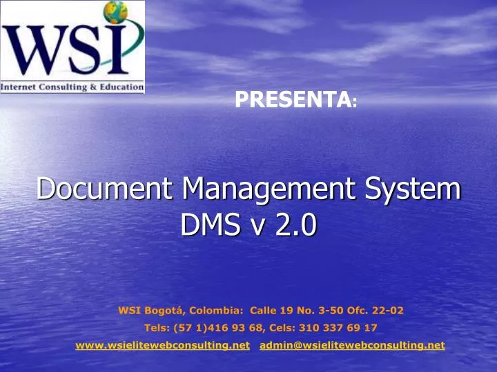 document management system dms v 2 0
