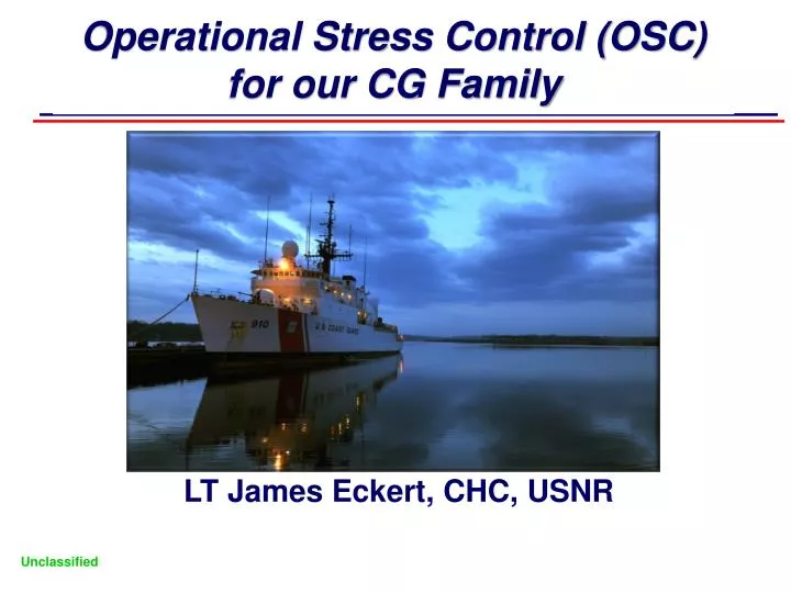 operational stress control osc for our cg family