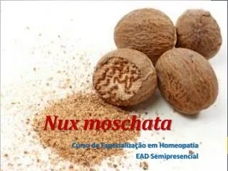 nux moschata