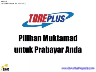 Pilihan Muktamad untuk Prabayar Anda