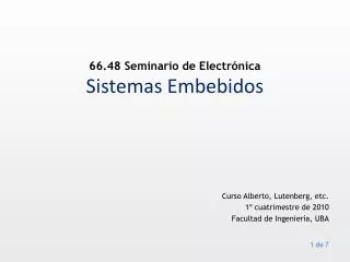 sistemas embebidos
