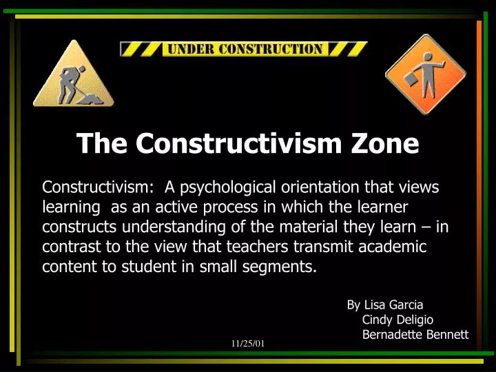 the constructivism zone