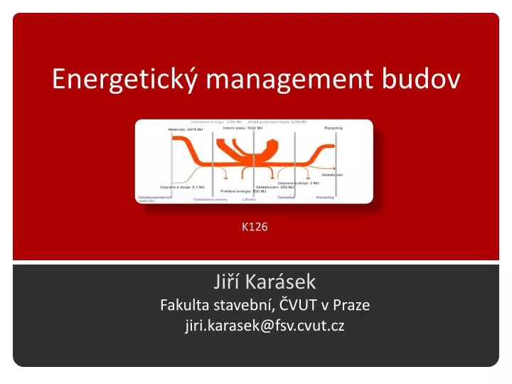 energetick management budov