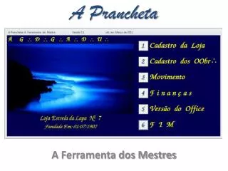 a prancheta