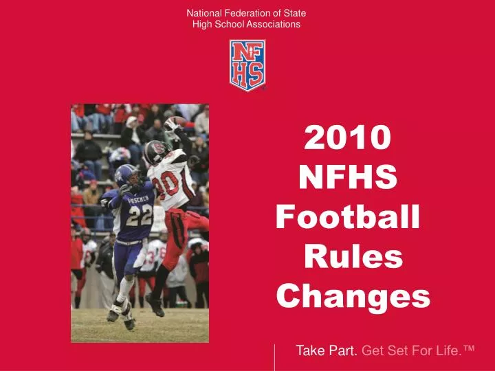 2010 nfhs football rules changes