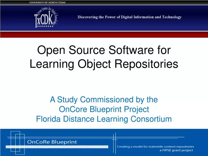 open source software for learning object repositories