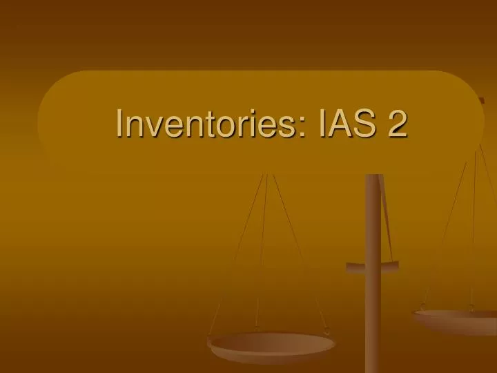 inventories ias 2