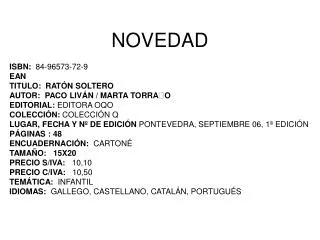 novedad