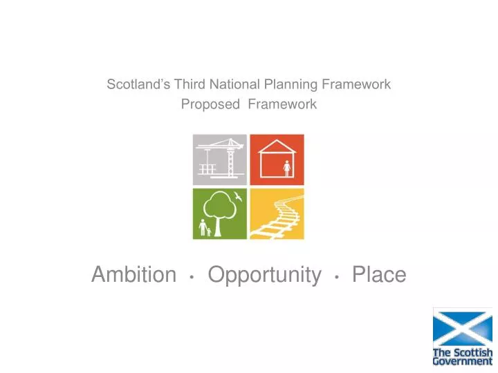scotland s third national planning framework proposed framework ambition opportunity place