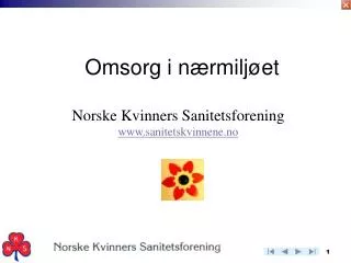 omsorg i n rmilj et