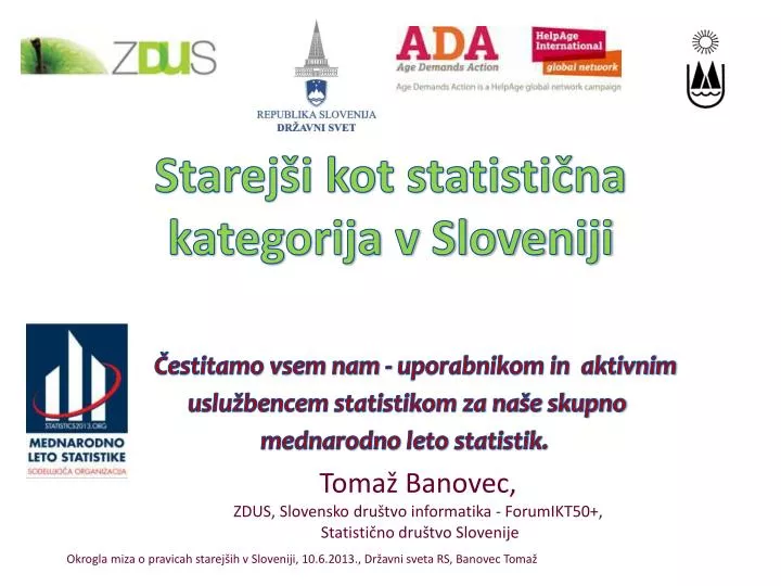 toma banovec zdus slovensko dru tvo informatika forumikt50 statisti no dru tvo slovenije