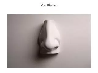 vom riechen