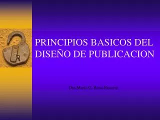 principios basicos del dise o de publicacion