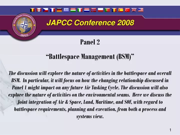 japcc conference 2008