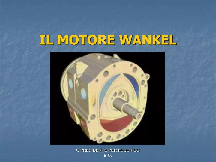 il motore wankel
