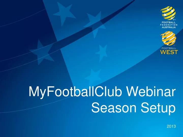 myfootballclub webinar season setup