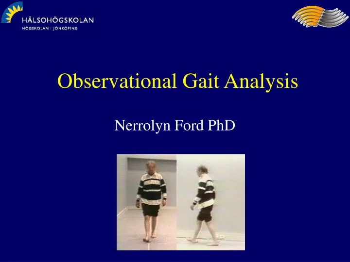 observational gait analysis