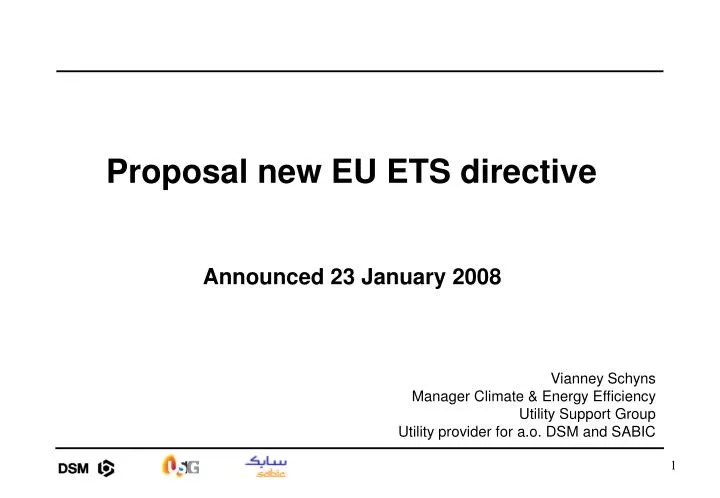 proposal new eu ets directive