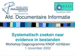 afd documentaire informatie
