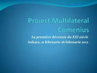 PPT - COMENIUS MULTILATERAL PowerPoint Presentation, Free Download - ID ...