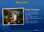 Todd Gordon - slide 1