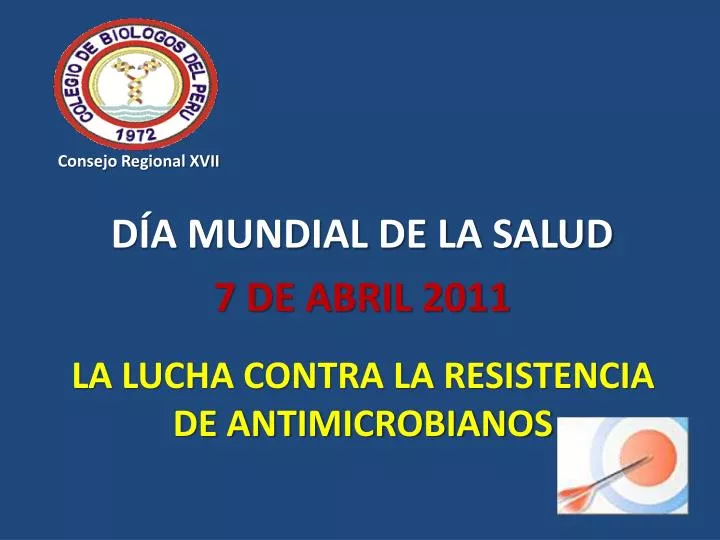 la lucha contra la resistencia de antimicrobianos