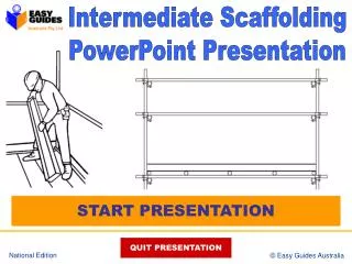 Intermediate Scaffolding PowerPoint Presentation