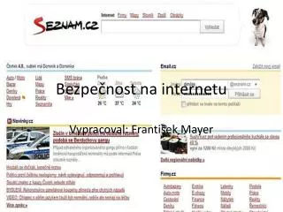 bezpe nost na internetu