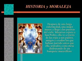 historia y moraleja