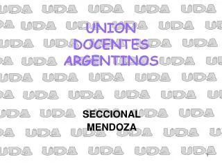 union docentes argentinos