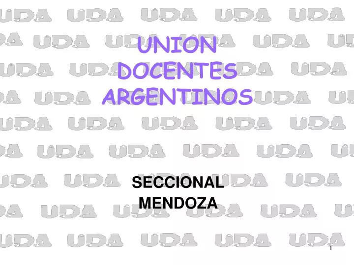 union docentes argentinos