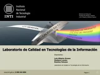 laboratorio de calidad en tecnolog as de la informaci n