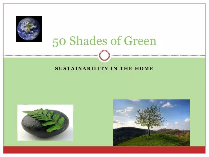 50 shades of green