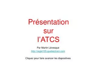 pr sentation sur l atcs