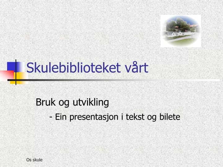 skulebiblioteket v rt