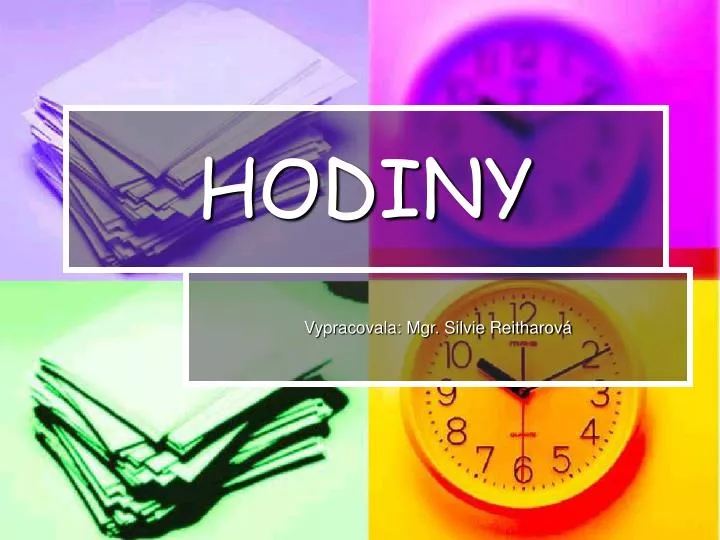 hodiny