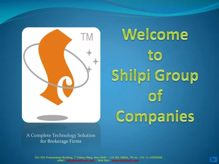 welcome to shilpi group of companies