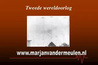 tweede wereldoorlog