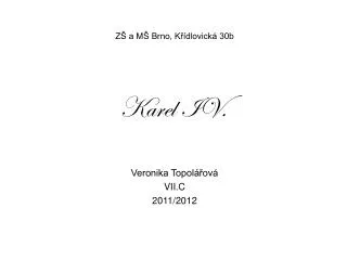 karel iv