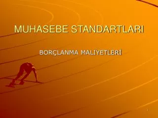 muhasebe standartlari