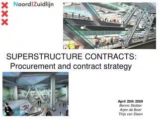 SUPERSTRUCTURE CONTRACTS: Procurement and contract strategy
