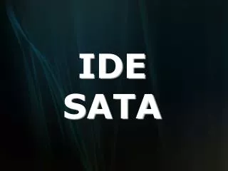 ide sata