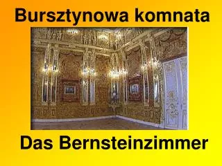 bursztynowa komnata