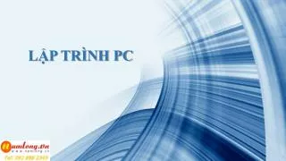 l p tr nh pc