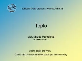 teplo